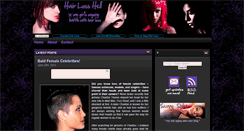 Desktop Screenshot of hairlosshell.com