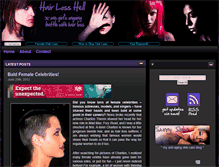 Tablet Screenshot of hairlosshell.com